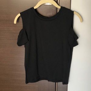 Hollister cold shoulder tee